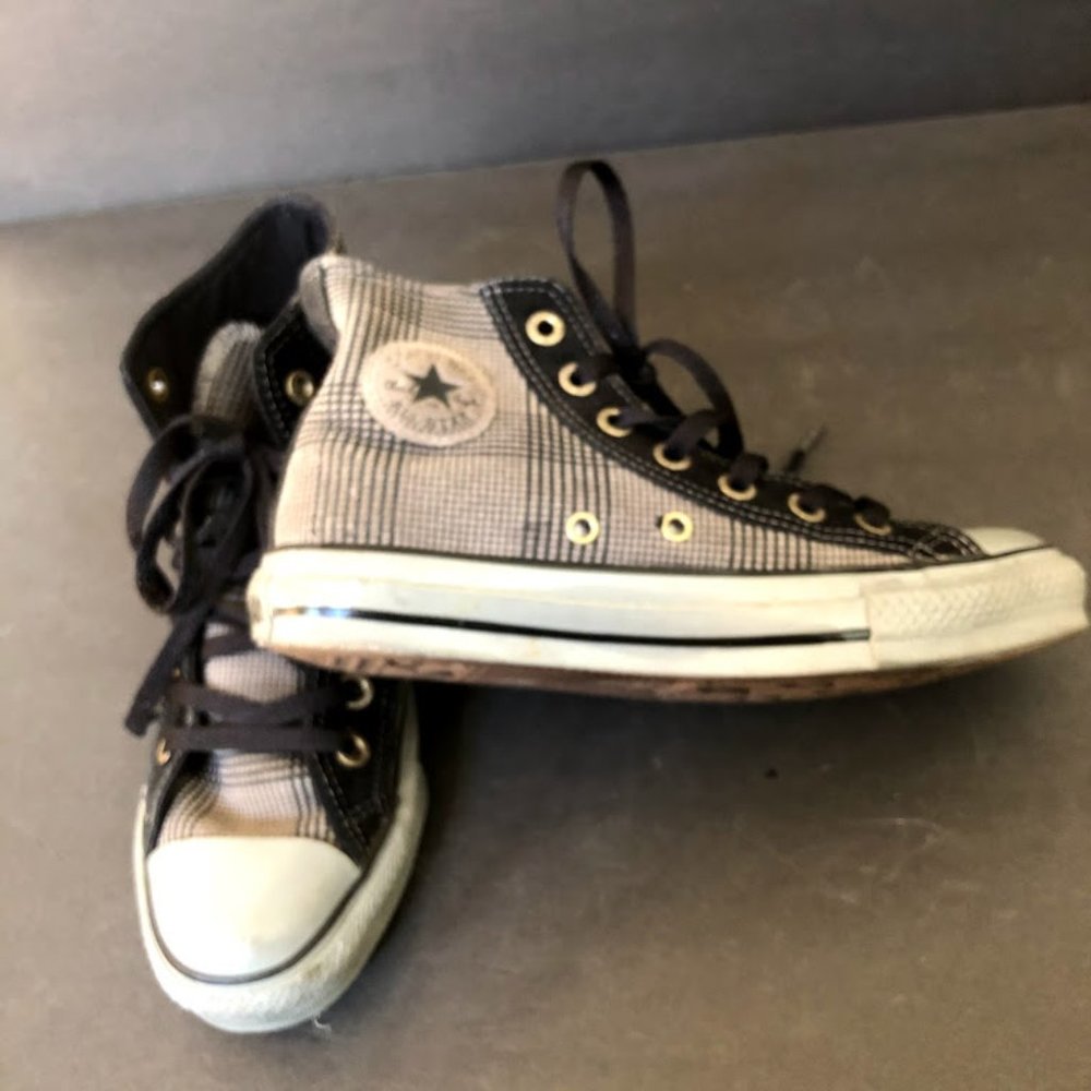 Women CONVERSE Hi-top LEATHER Sneakers